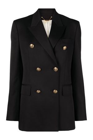 Black virgin wool double-breasted blazer GOLDEN GOOSE | GWP00829P00152190100
